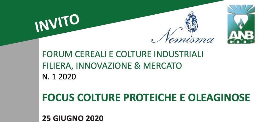 Forum cereali culture industriali filiera, innovazione & mercato 