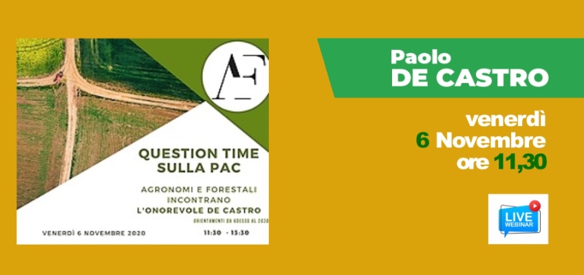 Question time sulla PAC 