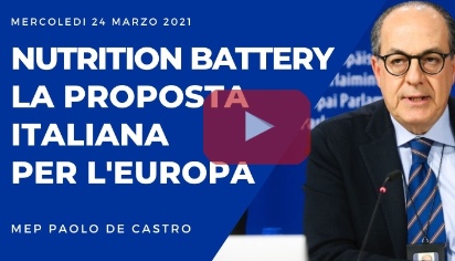 Nutrinform Battery, la proposta italiana per l'Europa