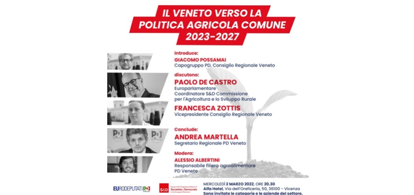 Il Veneto verso la politica agricola comune 2023-2027